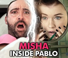 Misha dentro Pablo